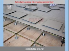 AF-5-Steel access floor with anti static Ceramic tile