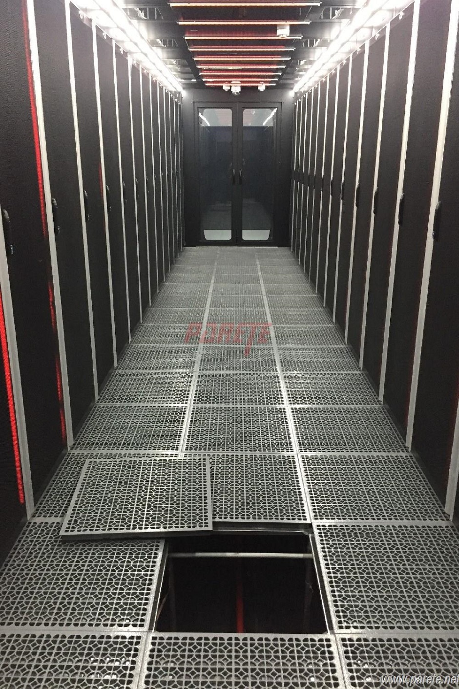National data center raised floor-ventilation