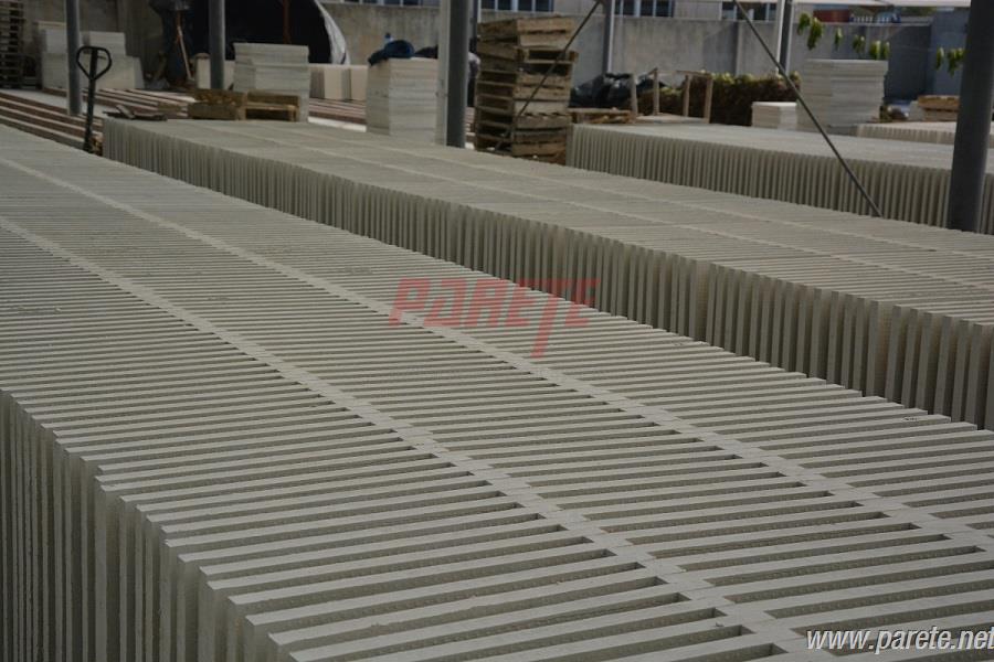 calcium sulphate core drying